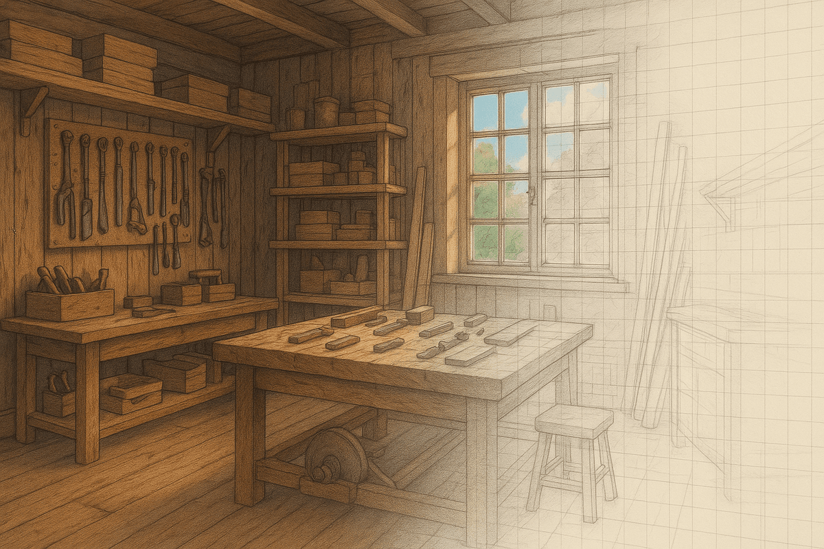 Traditional craftsmanship and building techniques